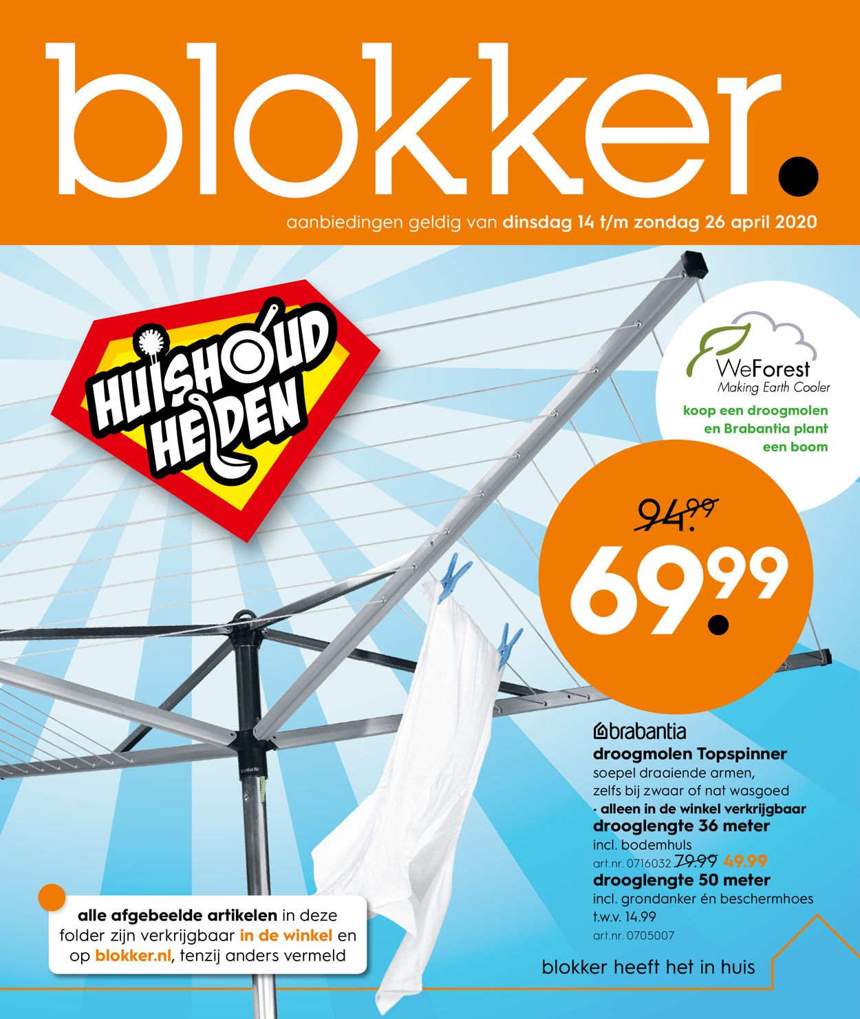 Catalogus van Blokker van 14.04.2020