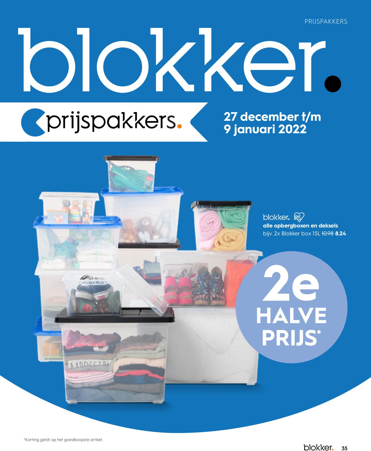 Catalogus van Blokker XMASS 2021 van 13.12.2021