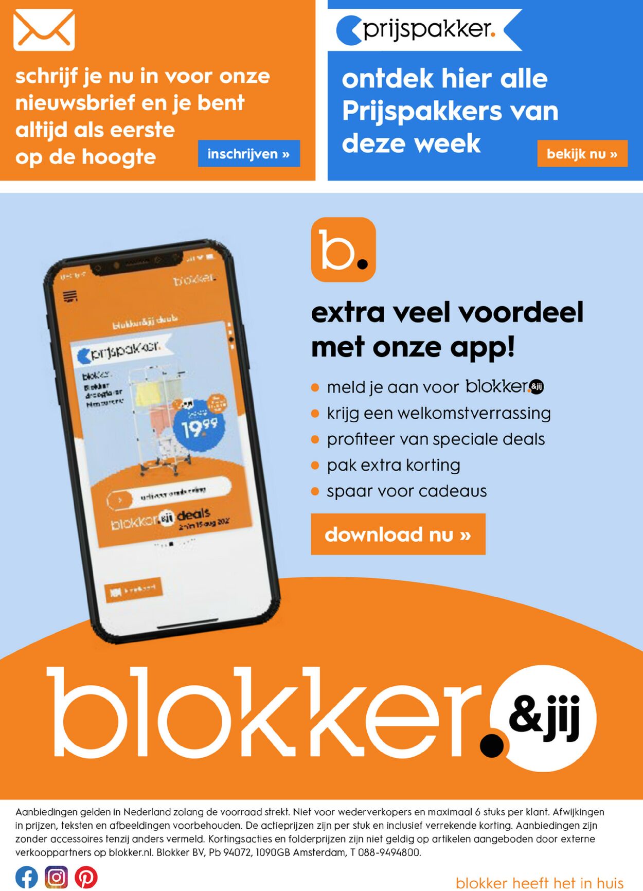 Embryo applaus Pech Blokker Actuele folder 07.11 - 13.11.2022 [22] - wekelijkse-folders.nl