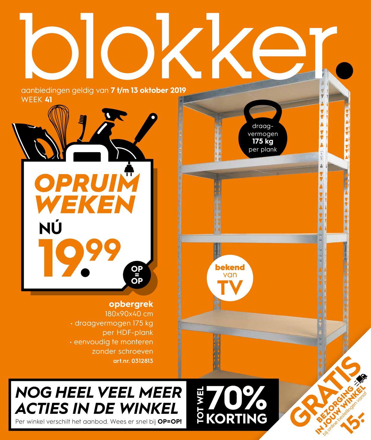 Catalogus van Blokker van 07.10.2019