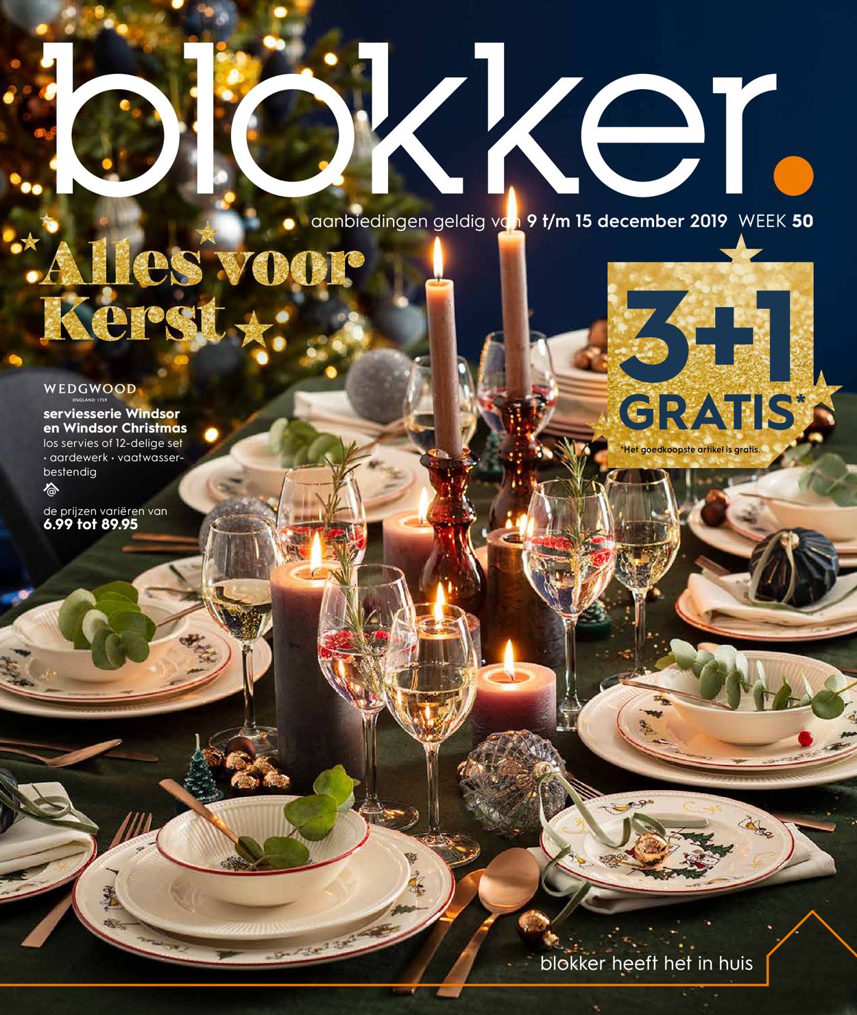Catalogus van Blokker kerstaanbieding 2019 van 09.12.2019