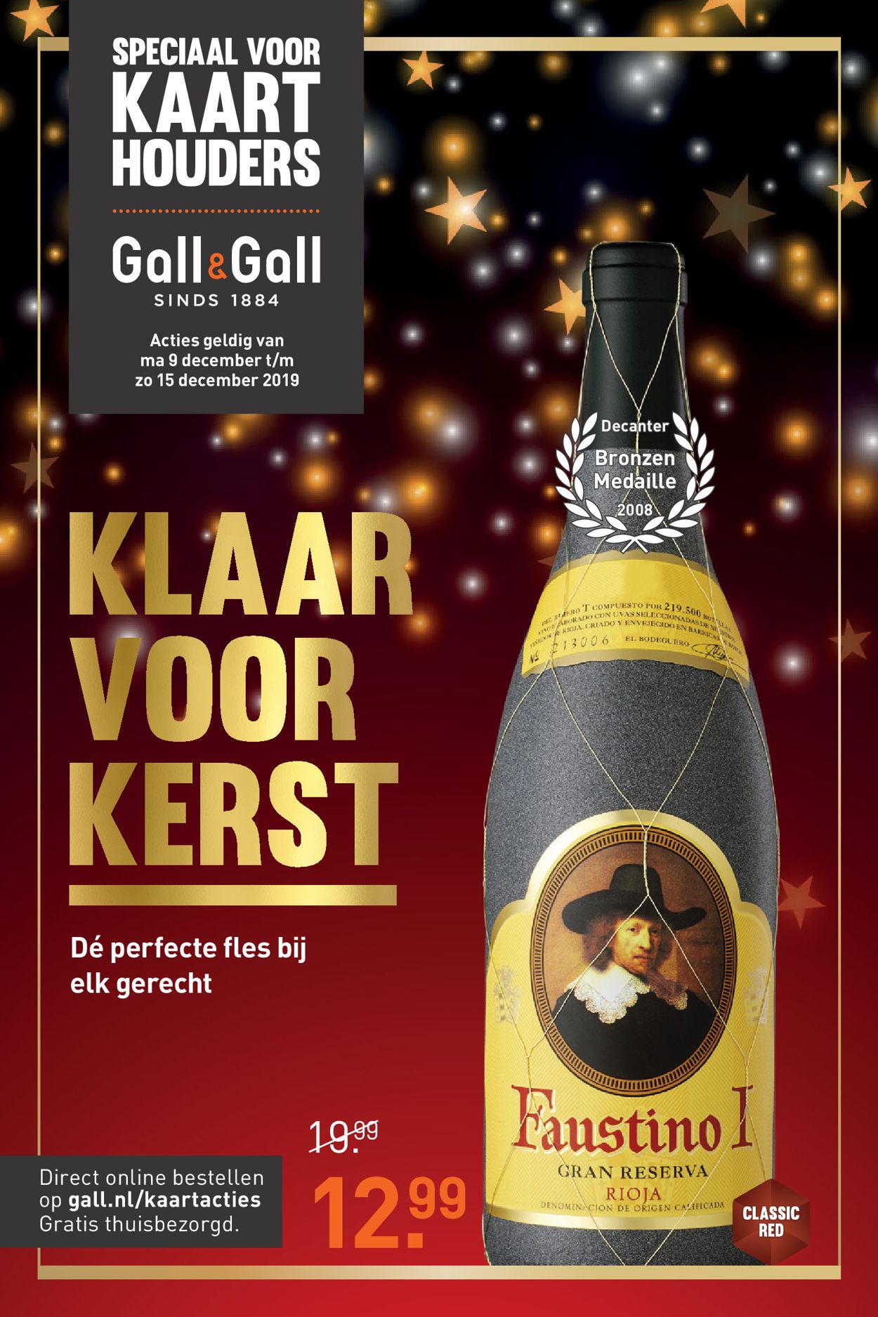 Catalogus van Gall & Gall - Kerstaanbieding 2019 van 09.12.2019