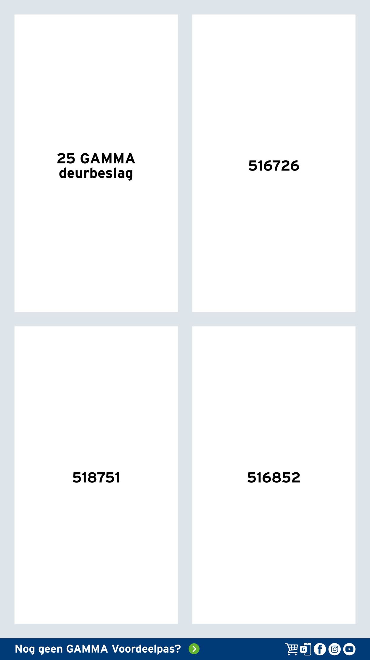 Catalogus van Gamma van 11.03.2024