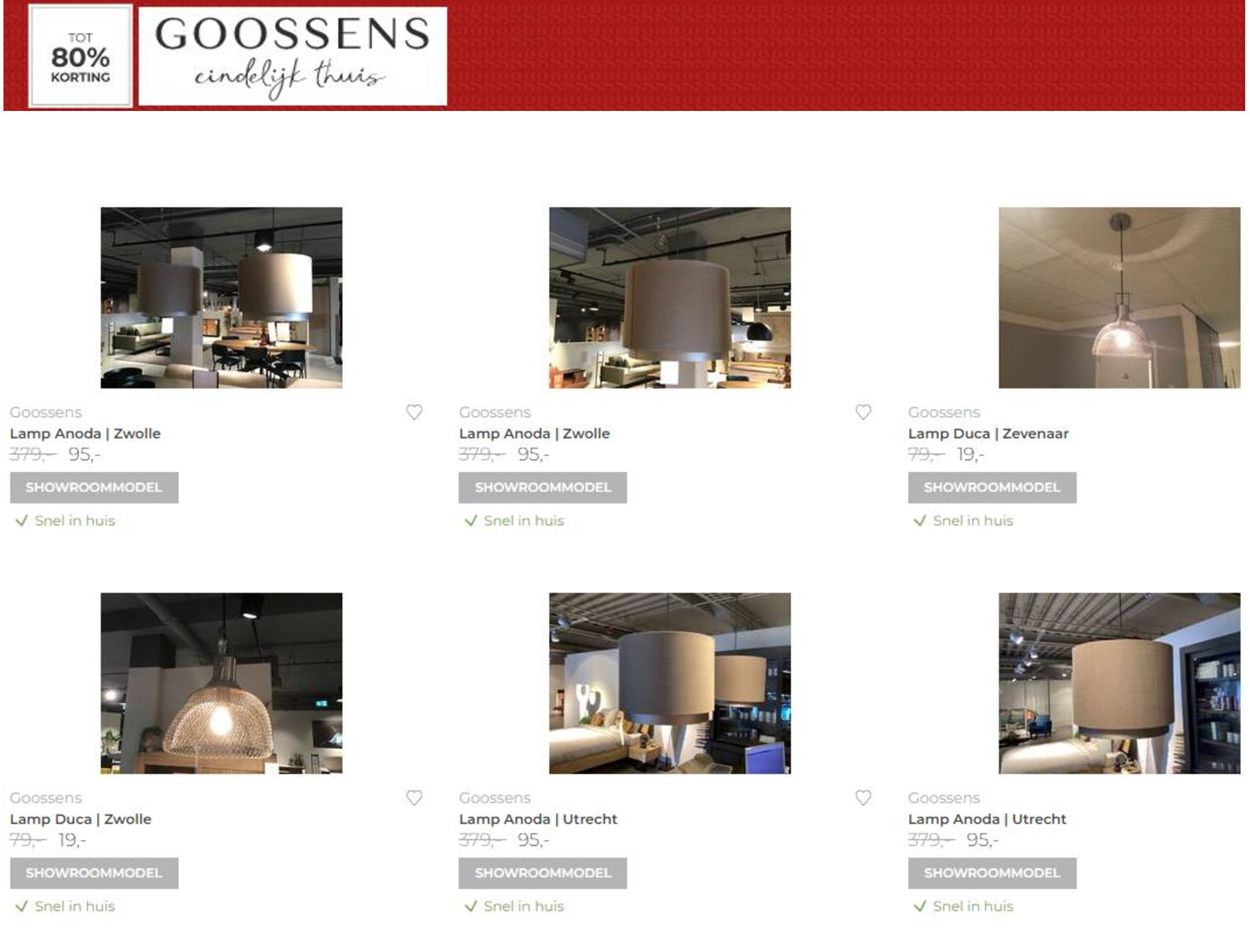 Catalogus van Goossens van 20.05.2022