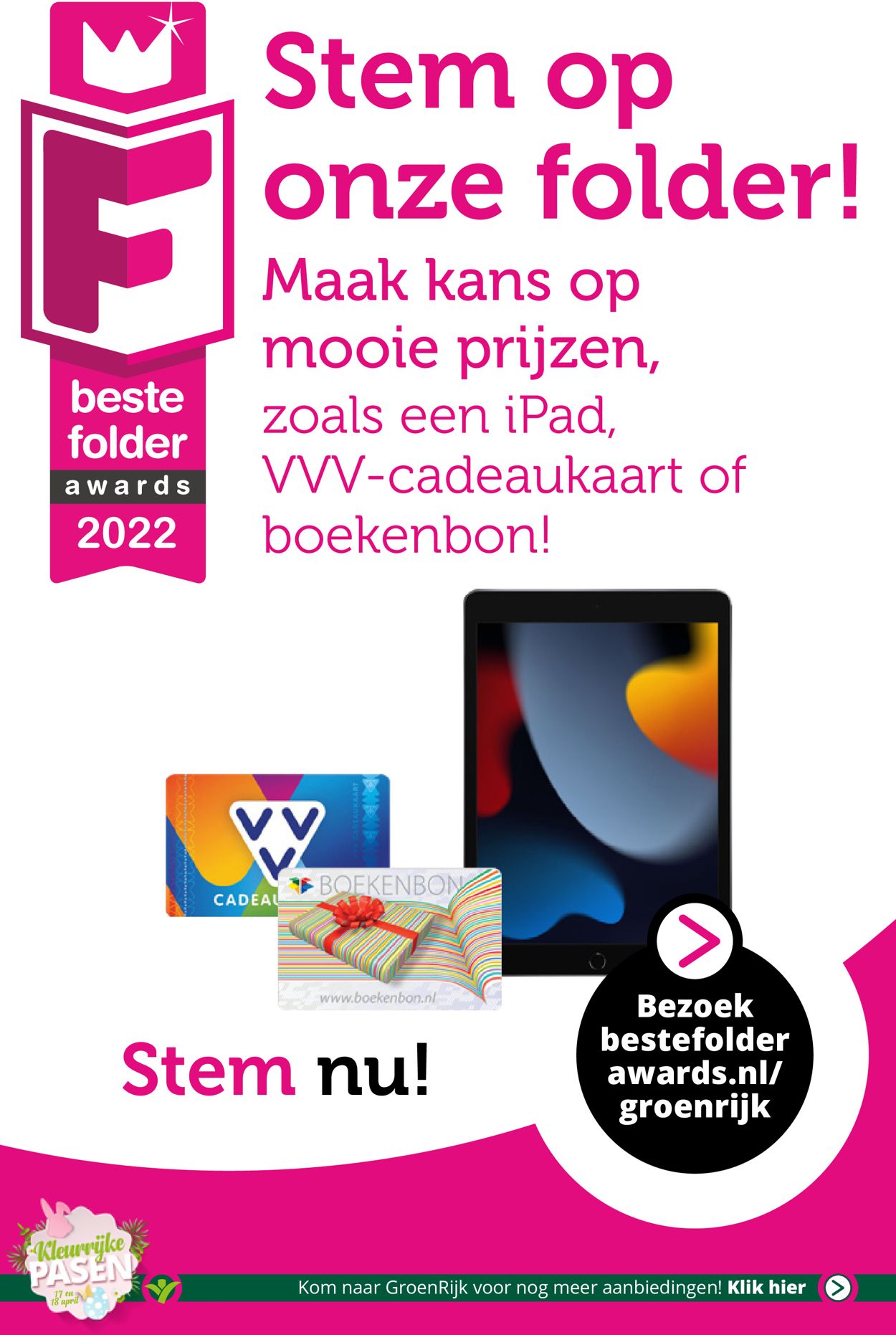 Catalogus van GroenRijk PASEN 2022 van 13.04.2022