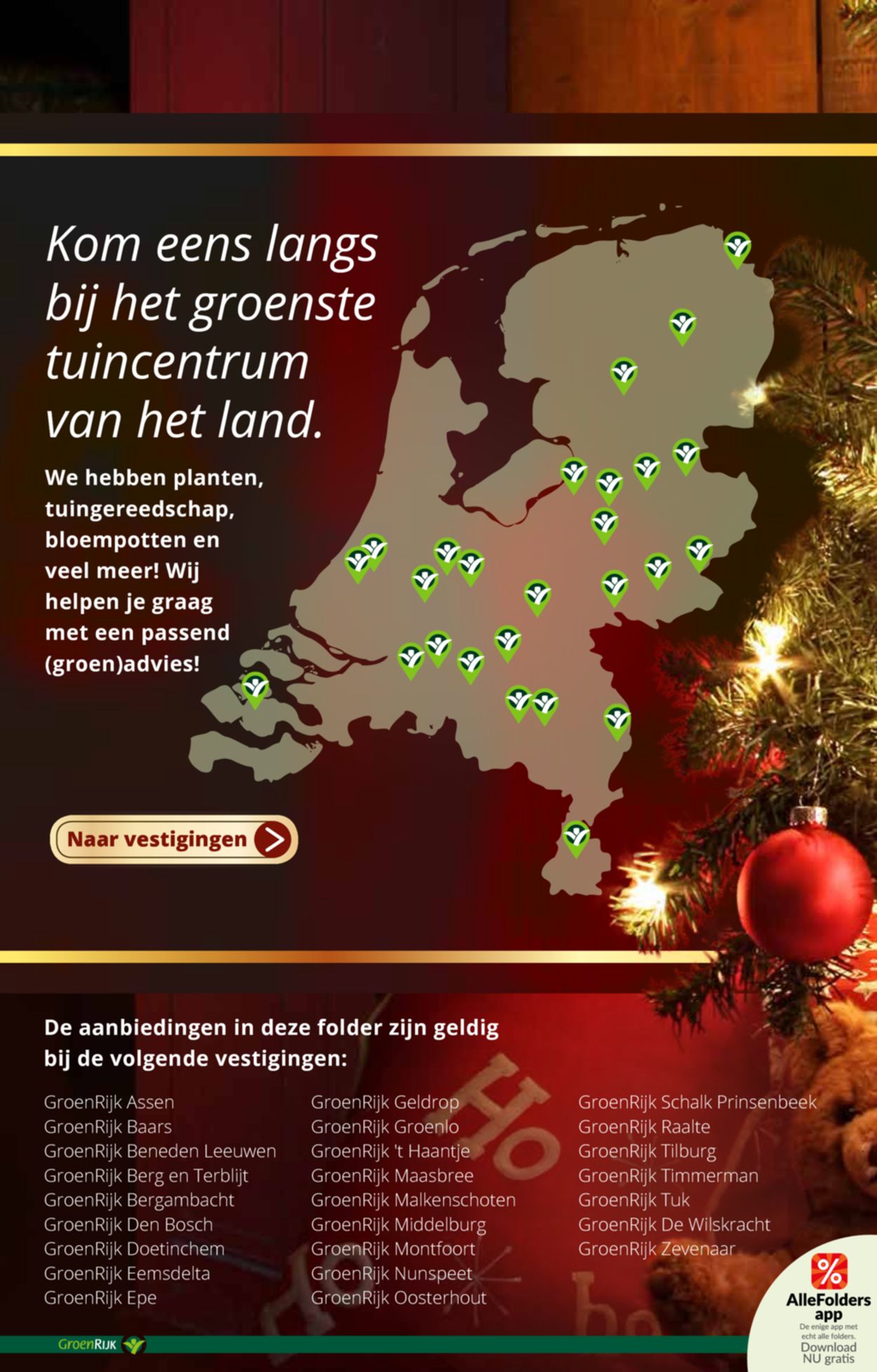 Catalogus van GroenRijk kerstaanbieding 2019 van 03.12.2019