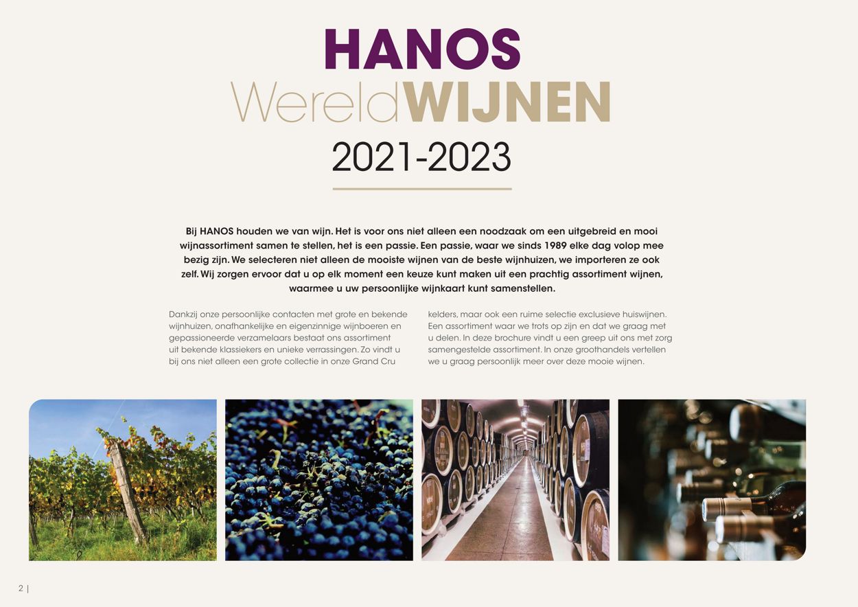 Catalogus van Hanos van 14.08.2021