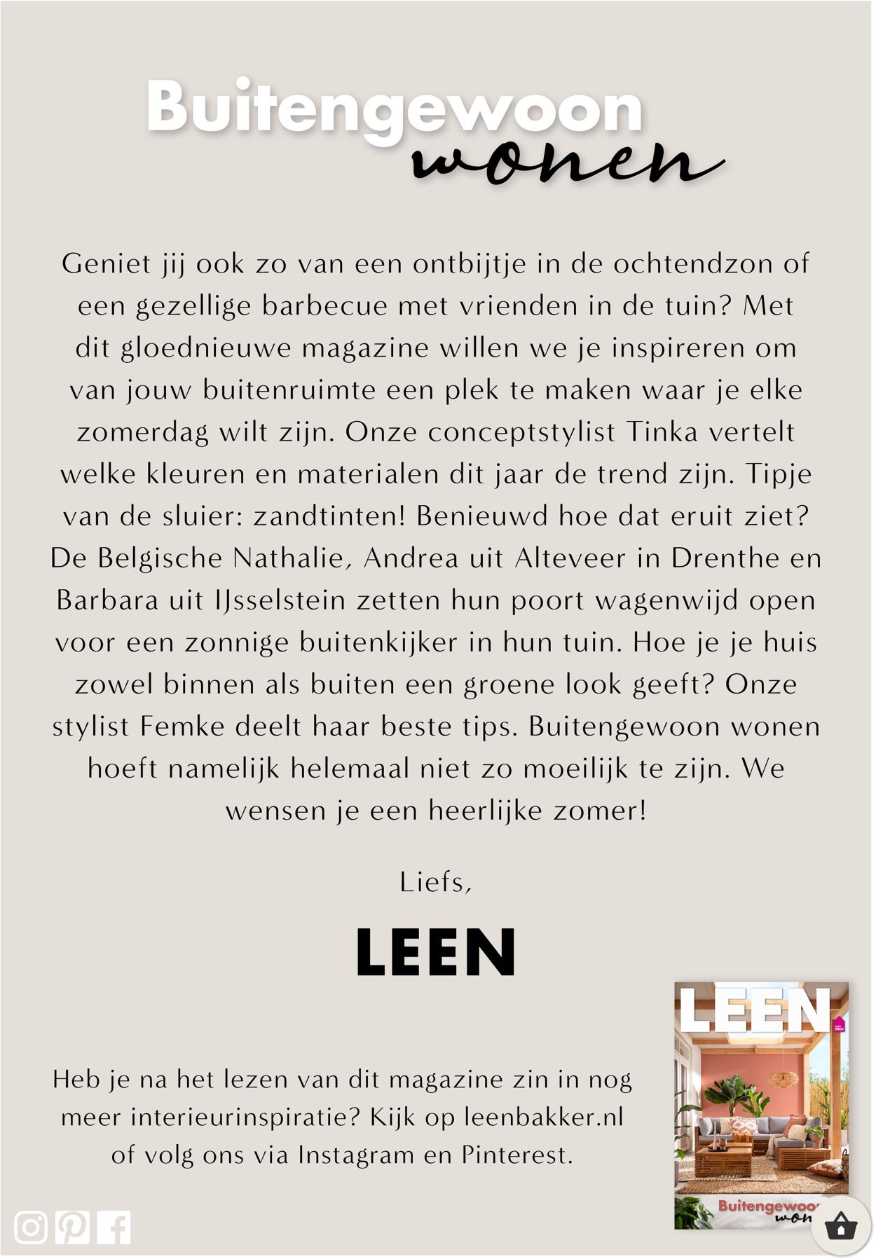 Catalogus van Leen Bakker van 14.03.2022