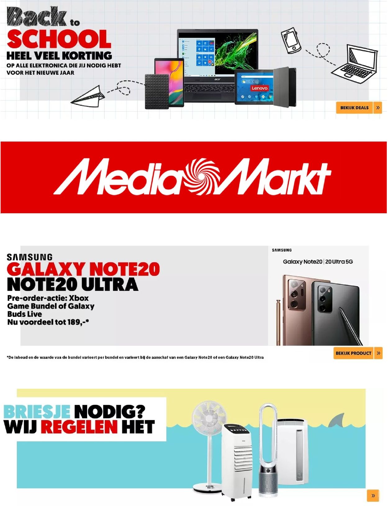 Catalogus van Media Markt van 13.08.2020