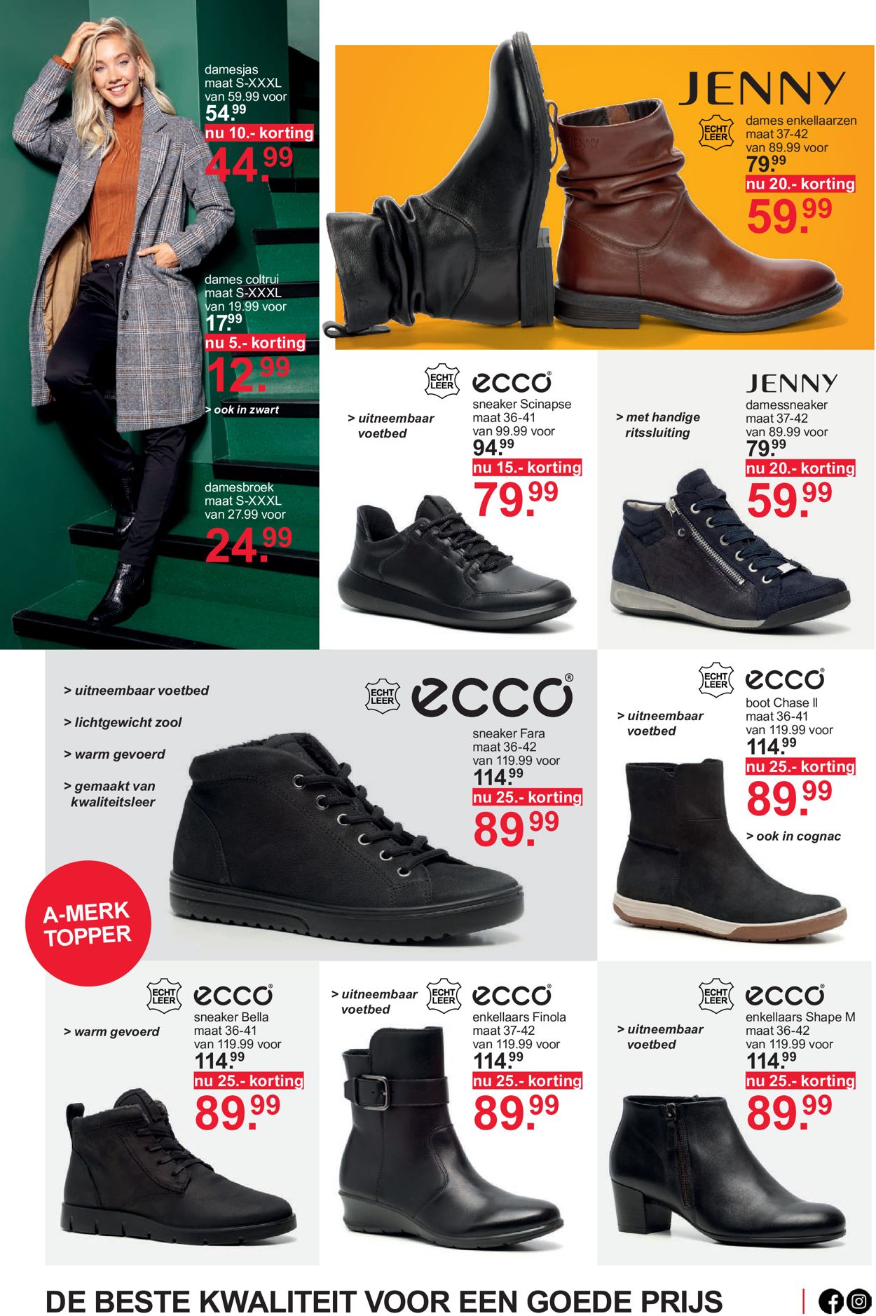 Typisch vloeiend Ja Shop Scapino Ecco Enkellaarsjes | UP TO 52% OFF