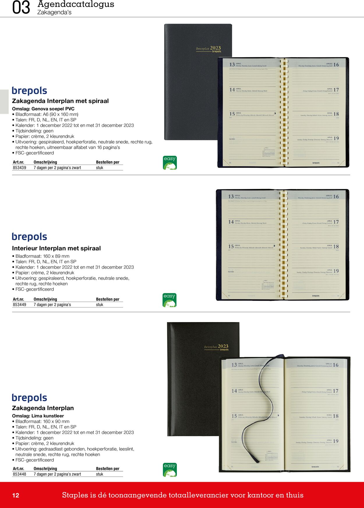Catalogus van Staples van 07.09.2022
