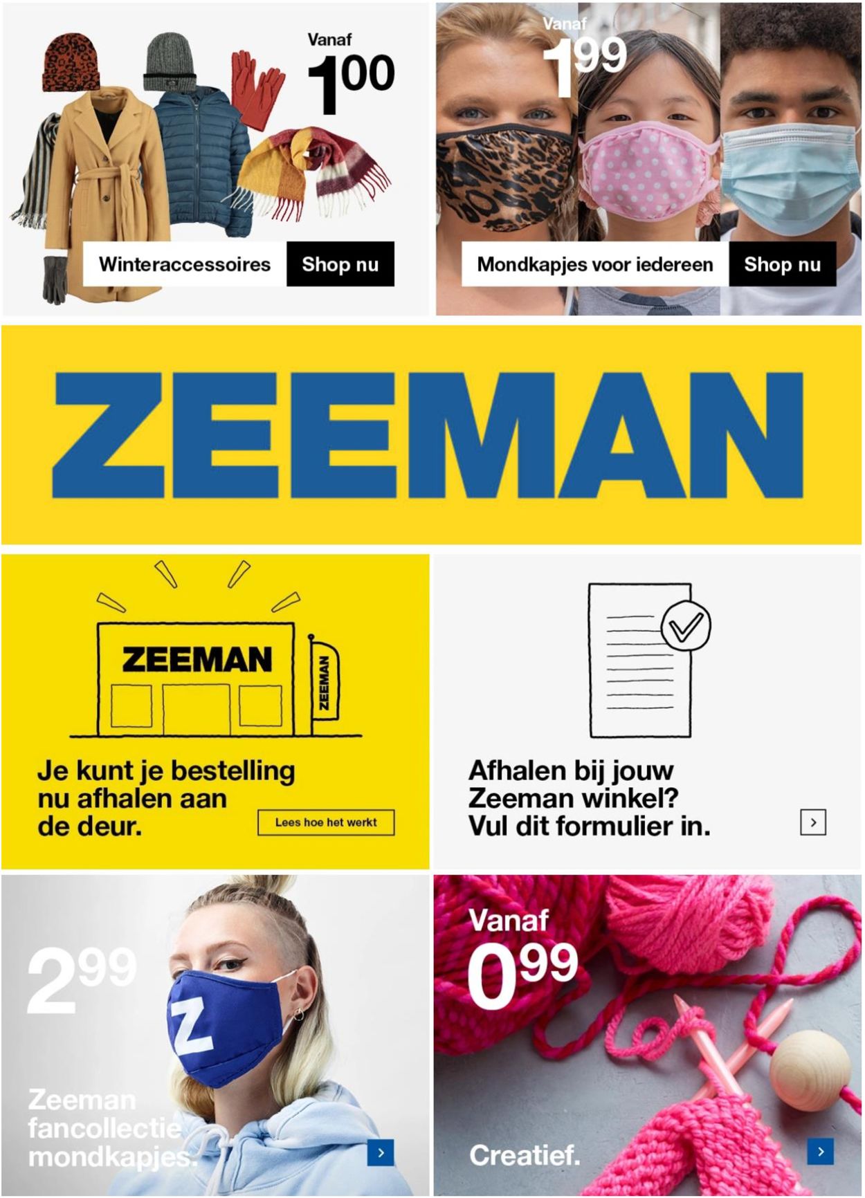 Catalogus van Zeeman van 16.02.2021