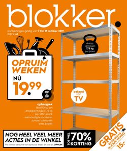 Catalogus van Blokker van 07.10.2019