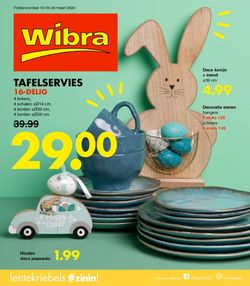 Catalogus van Wibra van 16.03.2020