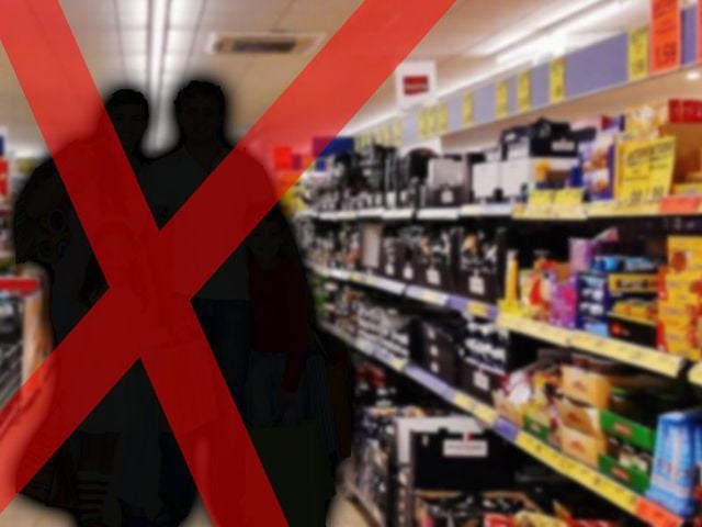 Winkels sluiten voor veiligheid van het winkelpersoneel.