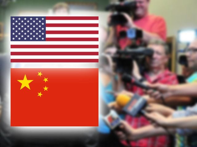 De spanning tussen de VS en China trekt weer aan. 